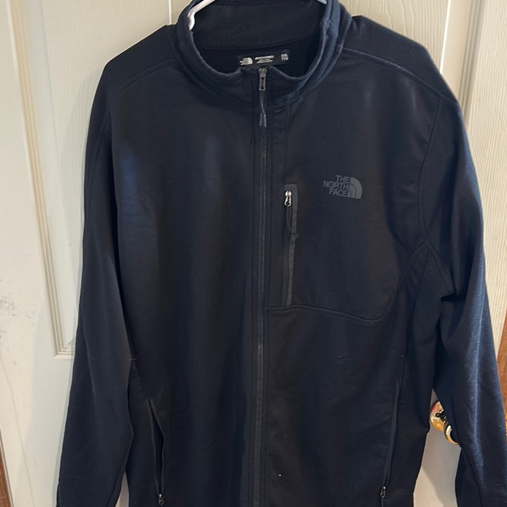 The North Face Black Performance Jacket with Stand-Up Collar